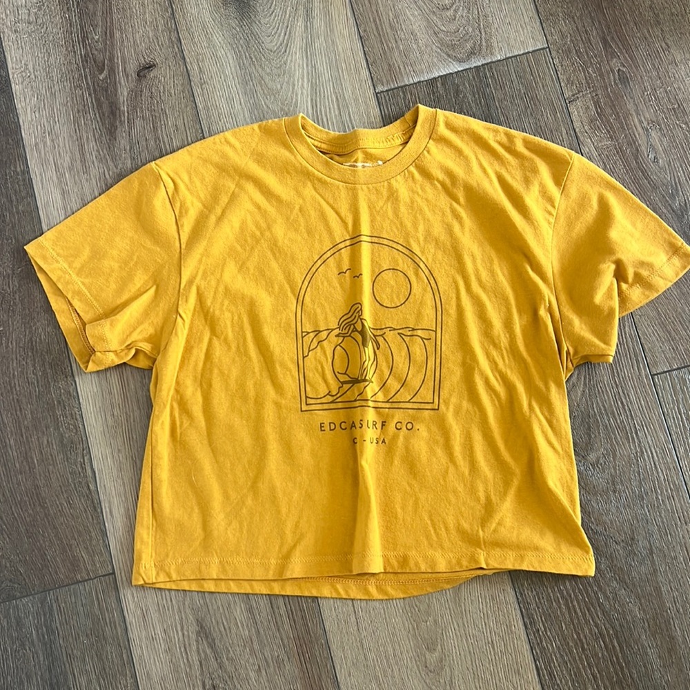 salty crew cropped t shirt
